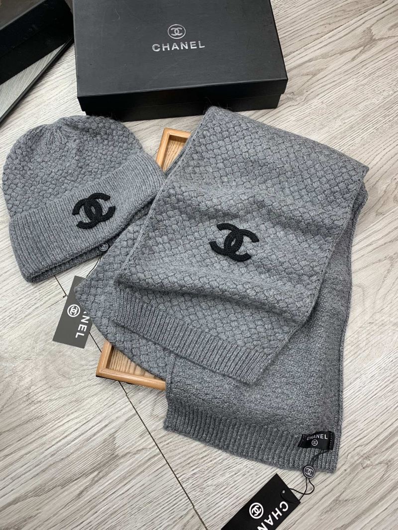 Chanel Caps Scarfs